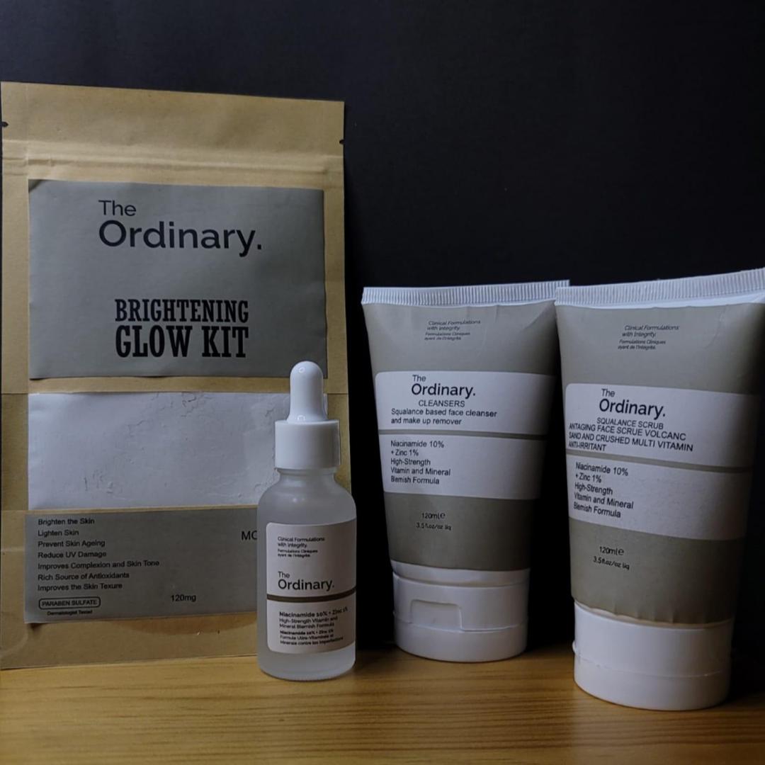 Brightening Facial Kit. Pack of 4Pcs for whitening, hydrating & Exfoliating (Eid Special Sale)