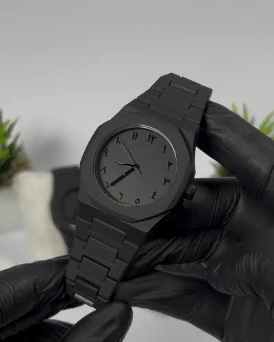 Black Arabic Aura Watch