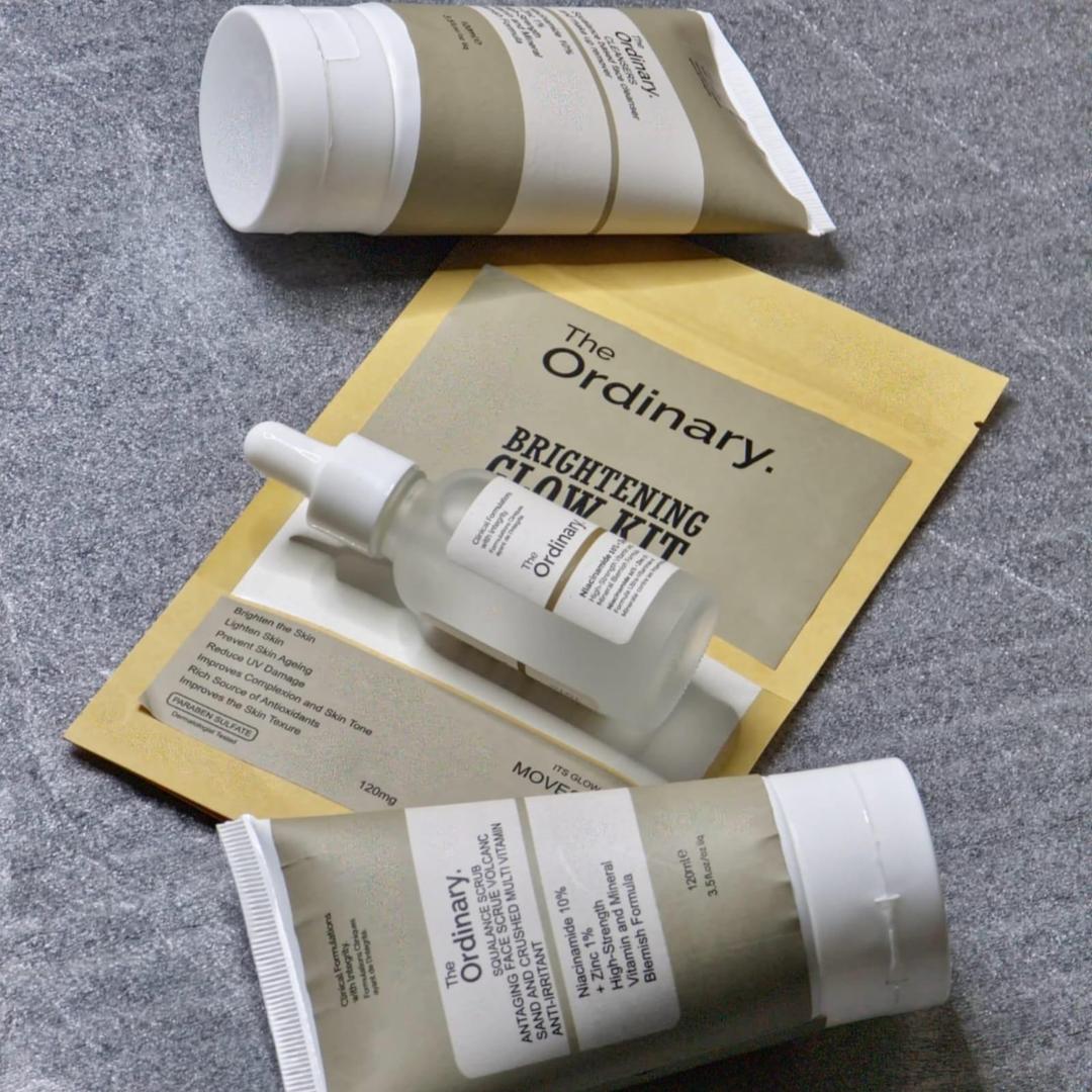 Brightening Facial Kit. Pack of 4Pcs for whitening, hydrating & Exfoliating (Eid Special Sale)