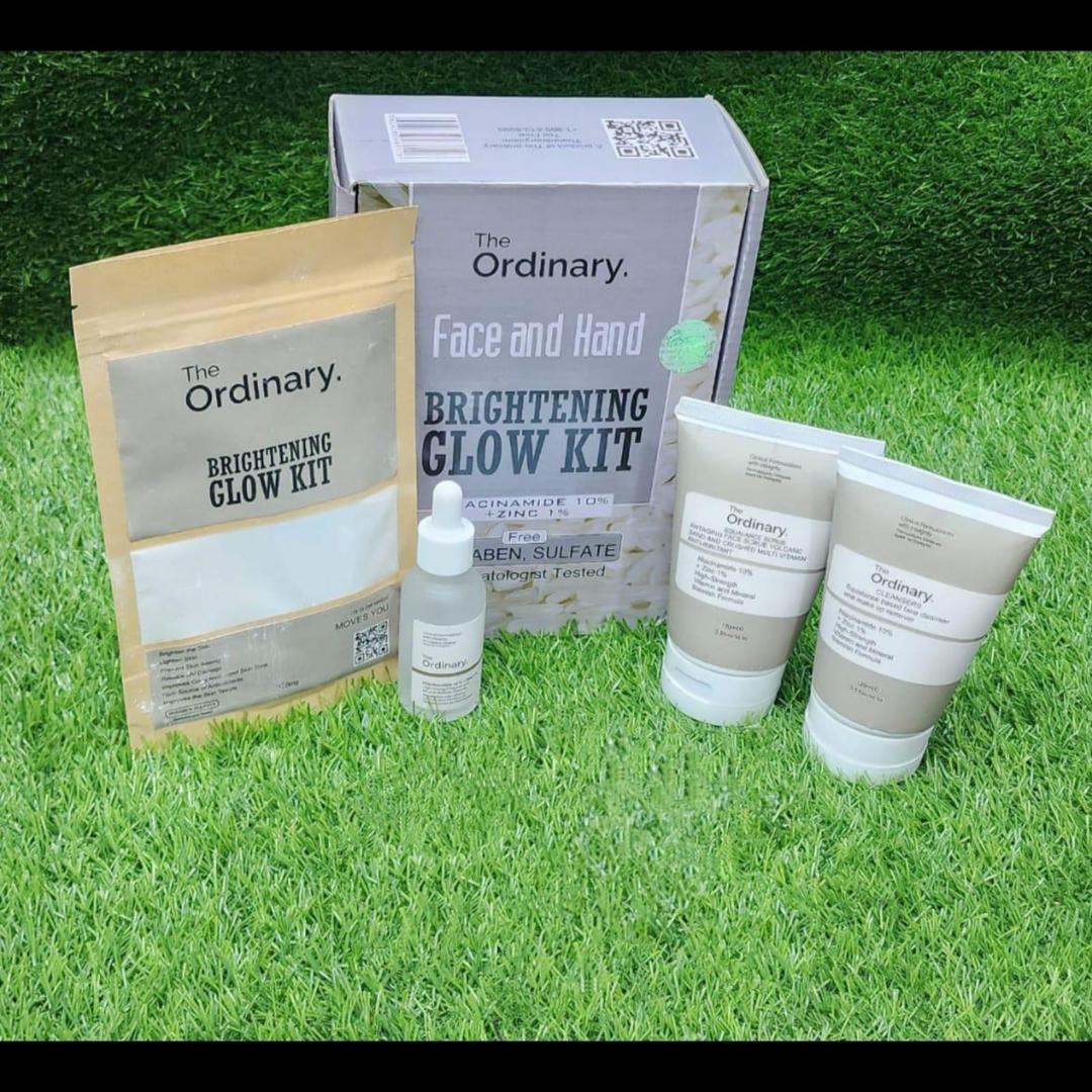 Brightening Facial Kit. Pack of 4Pcs for whitening, hydrating & Exfoliating (Eid Special Sale)
