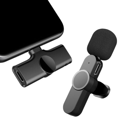 K8 Wireless Lavalier Microphone With Type-c Connector