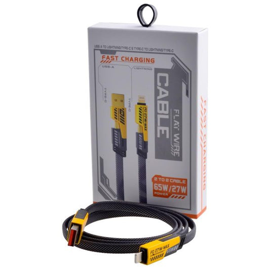 4-in-1 Multi Usb Charging Cable with Fast Pd Charger Cord For Iphone, Ipad, Samsung, Macbook