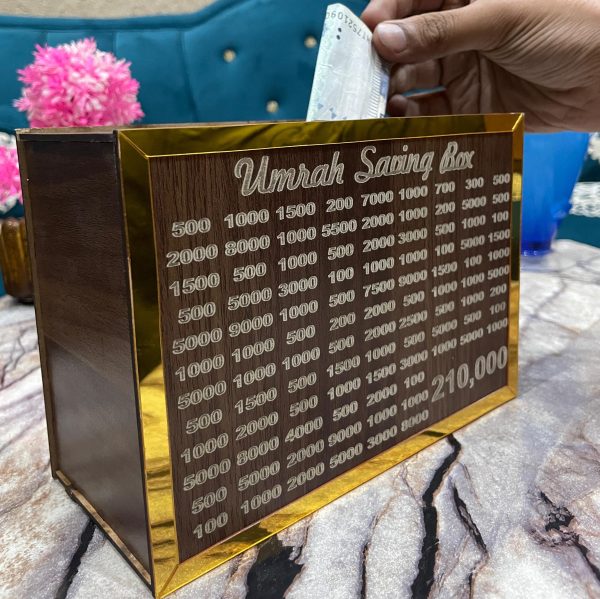 Umrah Saving Box – Box For Umrah Saving | 210,000