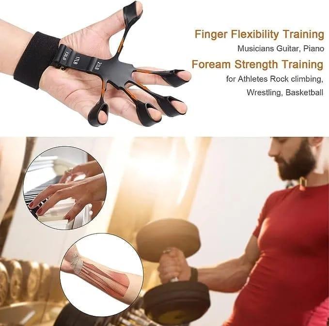 2-in-1 Hand Grip & Finger Strengthener Set